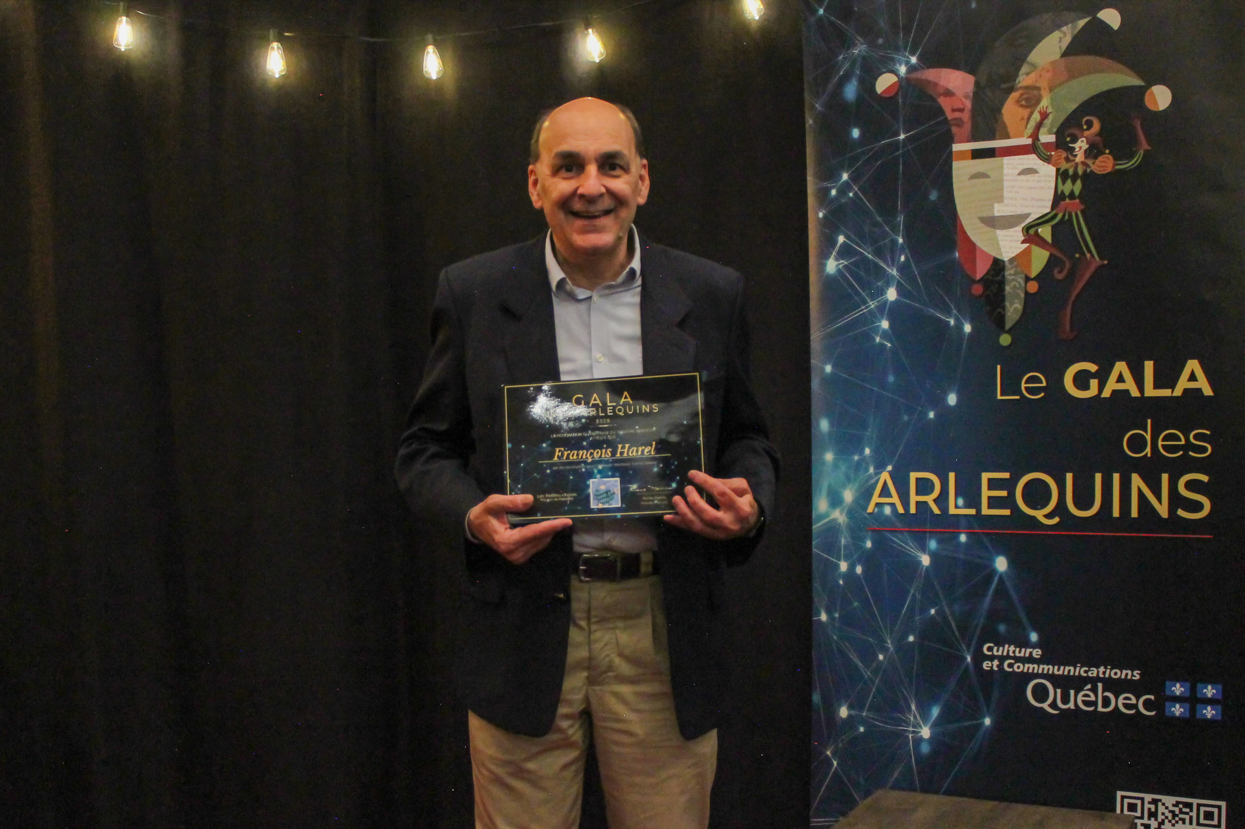Arlequins 2026 François Harel tapis rouge